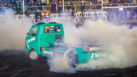 Minitruck Burnout